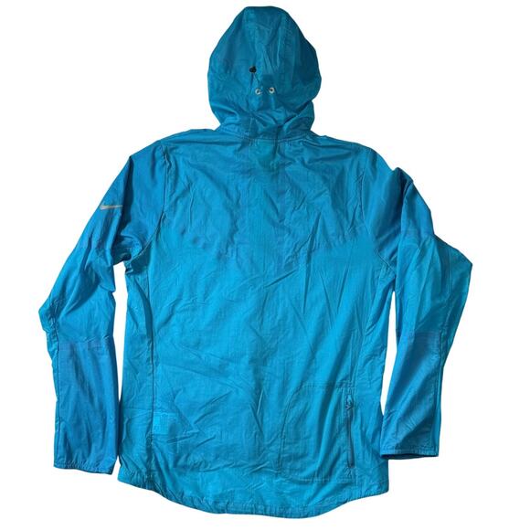 Nike Women’s Cyclone Running Windbreaker Jacket Blue Pink Size M - Picture 4 of 12